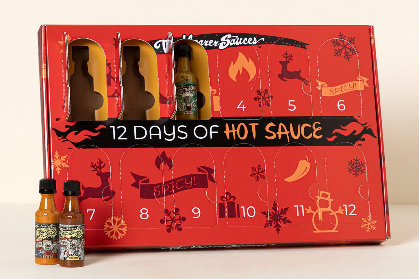 hot sauce advent calendar | www.iamafoodblog.com